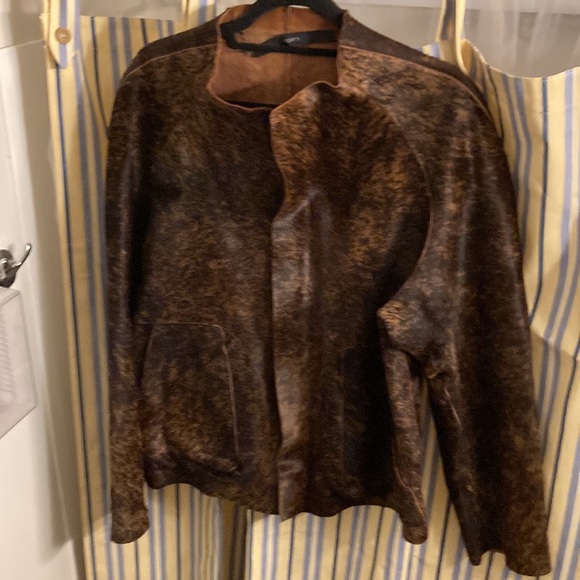 Emmanuel UNGARO leather unisex jacket - Picture 12 of 15